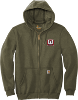 CT Whalers Tier 1 Carhartt Midweight Hooded Zip-Front Sweatshirt