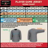 North Park Adult Player Cut and Sew Tackle Twill Jersey
