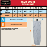 Jr. Mounties Tech Socks - White - Kit