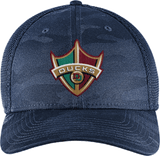 Delaware Ducks New Era Tonal Camo Stretch Tech Mesh Cap
